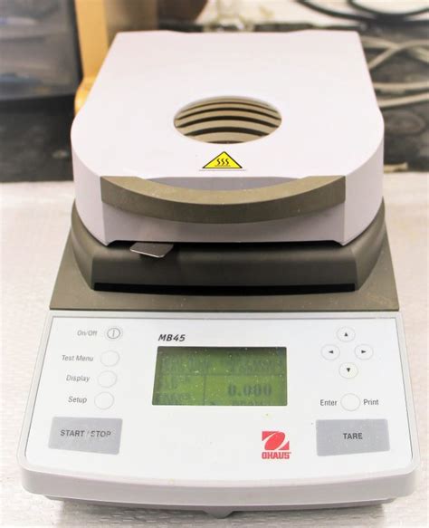 moisture content test equipment